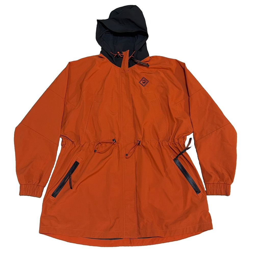 Outdoor Afro x REI Women's 2XL Outdoor Hooded Orange Jacket